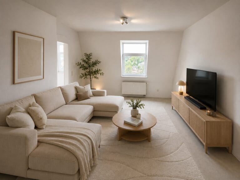 Visualisiertes Wohnzimmer 2